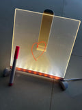 3D LED Light Glass Acrylic Writing pad