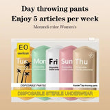 Women's Disposable Panties Set of 5
